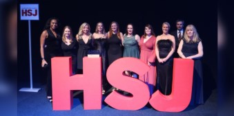 UHDB staff at HSJ award ceremony