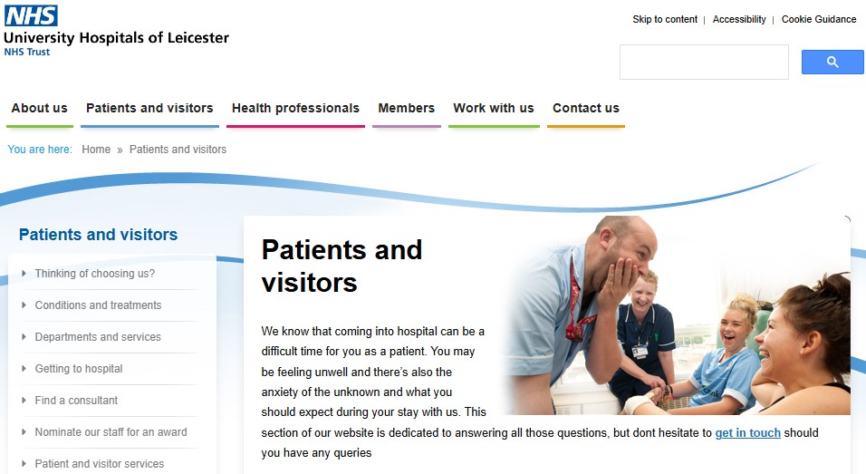 UHL Patient Information Homepage